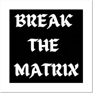 BREAK THE MATRIX Posters and Art